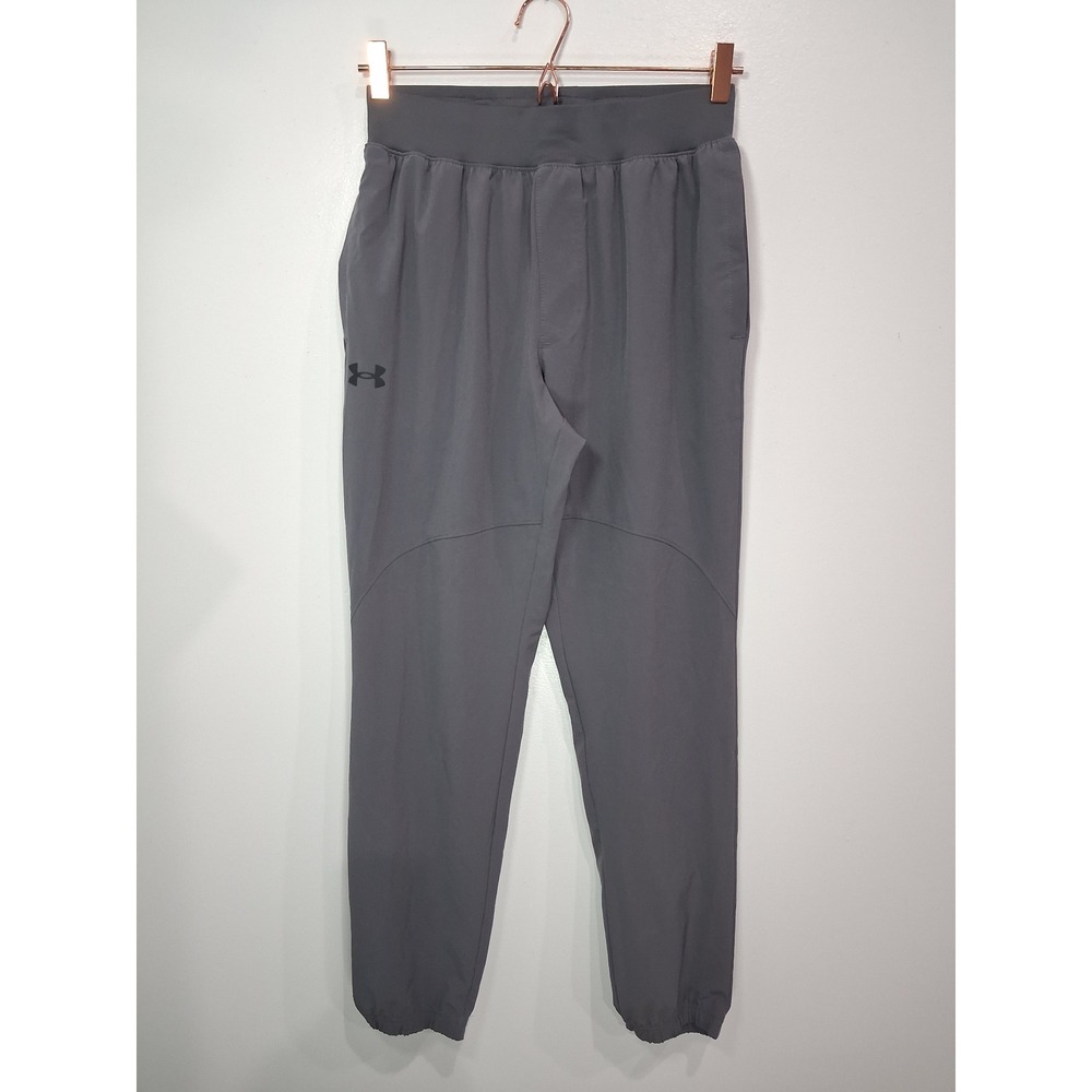 Under Armour Womens Gray Athletic Jogger Training Pants Size Medium M Gray